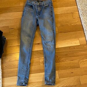 Express high rise stretch Light Blue Skinny Jeans